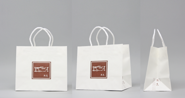 日本料理店様の紙袋の事例をご紹介します【B-214】